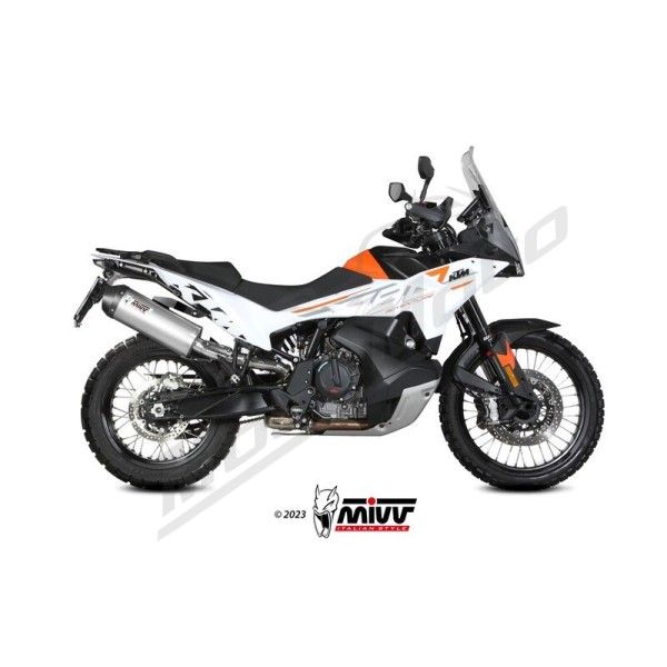 MIVV Oval Silencer KTM Adventure / SMT 790-890cc 19-24