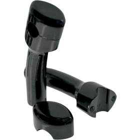 LA CHOPPERS Hefty Smooth Handlebar Risers for 1-1/4" Handlebars 32mm +14cm 2pc.