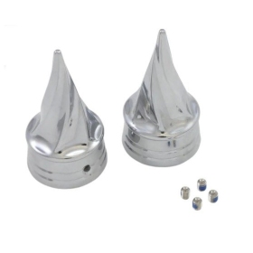 KURYAKYN Twisted Front Axle Nut Cover Harley Davidson FLD / FLHR / FLHT / FLHTKL / FLHX / XL / XG 500/1977 03-24