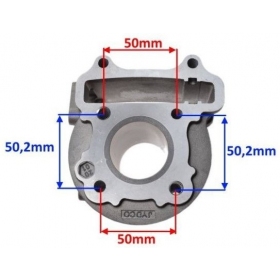 Cilindro komplektas GY6 / 139QMB 50cc Ø45 4T B VERSIJA