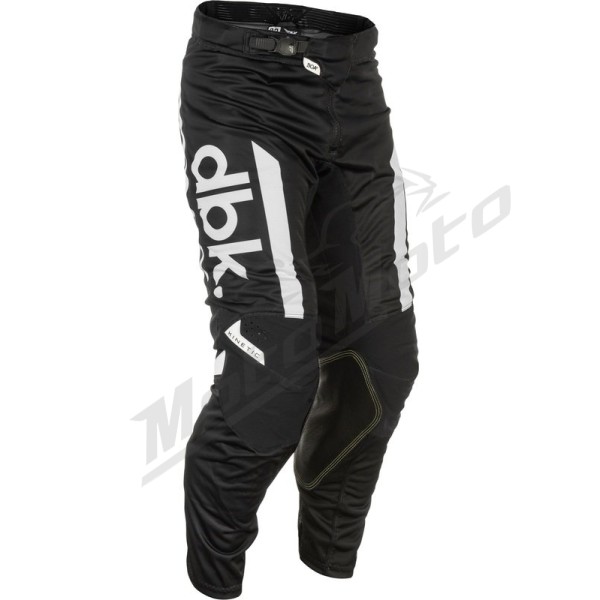 FLY RACING Kinetic Mesh DBK Pants - Black/White