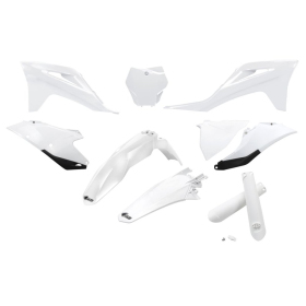 UFO White Replacement Full Body Plastic Kit For Gas Gas EX / EXF / MC / MCF 125-450cc 21-23