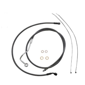 MAGNUM SHIELDING Black Pearl Handlebar Installation Kit 38/43cm Harley Davidson FLHR 1750 21-22