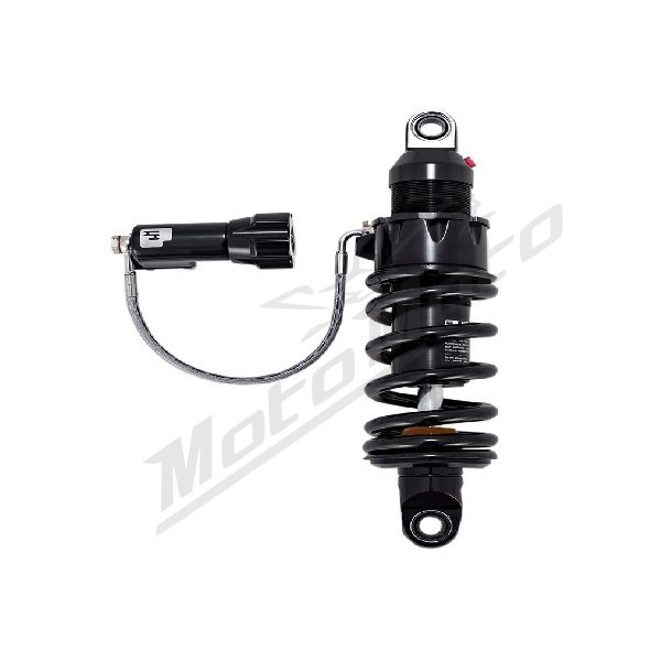 PROGRESSIVE SUSPENSION 465 Series Shock with Remote Adjustable Preload 343,00mm Harley Davidson FLDE / FLFB / FLFBS / FLHC / FLSB / FLSL / FXBB / FXLR / FXLRS / FXST 1750-1923 18-26