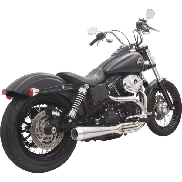 BASSANI XHAUST Road Rage Type III 2:1 Exhaust System Harley Davidson 1340-1800cc 1991-2017
