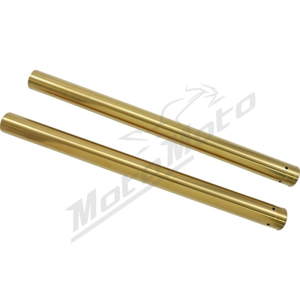 CUSTOM CYCLE ENGINEERING Gold Fork Tubes Harley Davidson FXD / FXDB 1450-1800cc 06-17