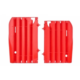 Polisport radiator louvers Honda CRF 450cc 09-12 Red