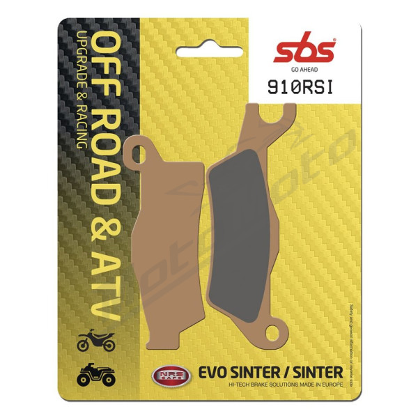 SBS RSI Offroad Racing 910RSI Sintered Brake Pads Can Am Outlander / Renegade 450-1000cc 12-18