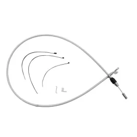 MAGNUM SHIELDING Chrome Quick Connect Upper Clutch Cable Harley Davidson FLFB / FLFBS / FLTRKSE / FLTRX / FXFBS 1750/1977 18-24 142cm