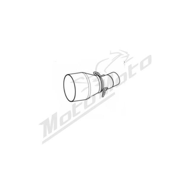 AKRAPOVIC Duslintuvo jungiamasis vamzdis nerūdijančio plieno Vespa GTS / Giorni 300 21-24