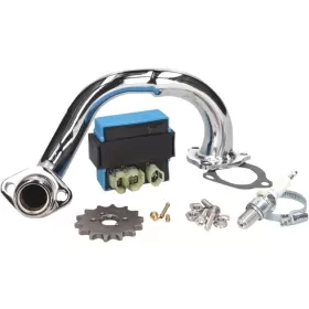 101 OCTANE Chromuotas galios didinimo rinkinys Aprilia / Derbi / Gilera 50 18-20