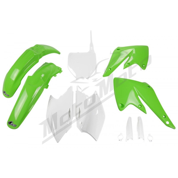UFO Full Body Plastic Kit For Kawasaki KXF 250cc 04-05 