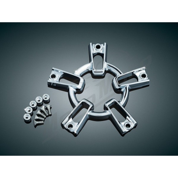 KURYAKYN Mach 2 Universal Air Filter Cover Chromed