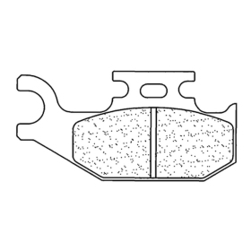 CL BRAKES 1235ATV1 stabdžių trinkelės SUZUKI LT-A / LT-F 400-750 08-19