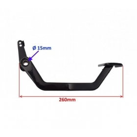 Rear brake lever JUNAK 904 / Black