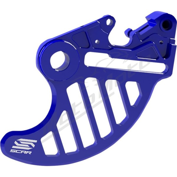 SCAR Brake Rotor Guard BLUE KTM EXC/EXC-F 250-500 08-23/HUSQVARNA TE/FE 125-501