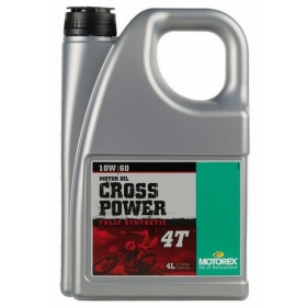 MOTOrex CROSS POWER 10W/60 Synthetic Oil - 4T - 4L