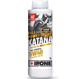 Alyva IPONE FULL POWER KATANA 5W40 sintetinė - 4T - 1L