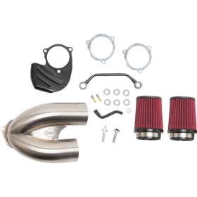S&S CYCLE Tuned Induction Air Cleaner Kit Harley Davidson FLDE / FLFB / FLFBS 1750-1923cc 17-25