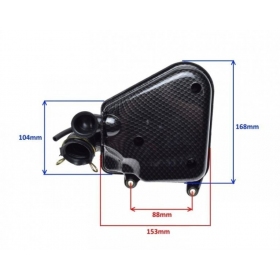 Air filter CARBON MINARELLI HORIZONTA / CPI / YAMAHA AEROX / NEOS 50cc 2T