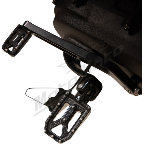 THRASHIN SUPPLY CO. Aggressor Foot Pegs Harley Davidson FL / FLD / FLDE / FLFB 1200-1977cc 72-25