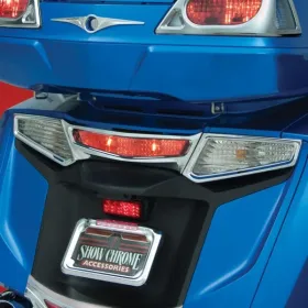 SHOW CHROME Taillight Lens Trim Honda GL 1800 12-17
