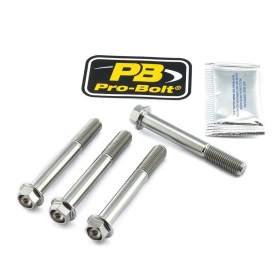 PRO BOLT Titanium Brake Caliper Mount Kit Kawasaki / Yamaha 900-1000cc 07-24