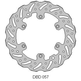Delta braking front disc (260x126.5x3mm) Beta 125-480 2T-4T 13-21