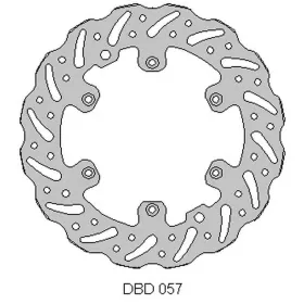 Delta braking front disc (260x126.5x3mm) Beta 125-480 2T-4T 13-21
