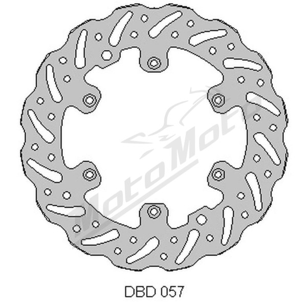 Delta braking front disc (260x126.5x3mm) Beta 125-480 2T-4T 13-21