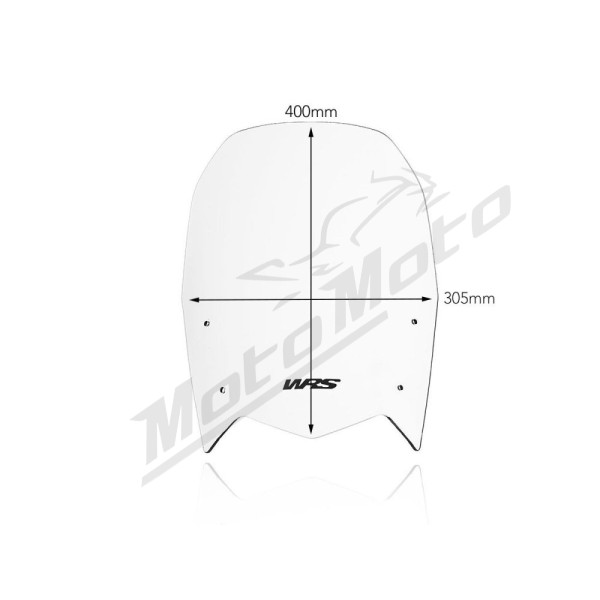 WRS CAPONORD Priekinis stiklas Skaidrus Yamaha XTZ 690-700cc 19-24