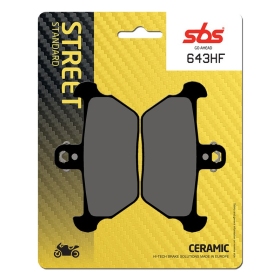 Sbs Brakepads 644HF Ceramic PGO / Suzuki / SYM 