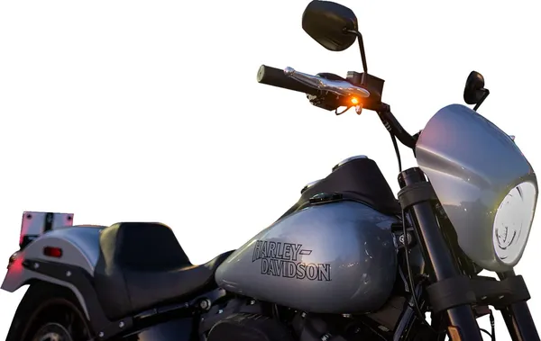 KODLIN USA Elypse LED 2-1 Front Turn Signals Harley Davidson FLDE / FLFB / FLFBS 1750-1923cc 18-24