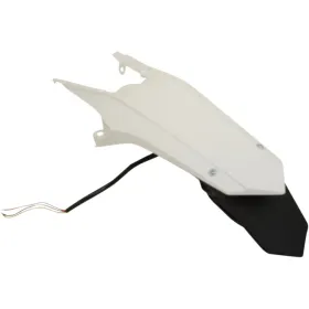UFO White Enduro Rear Fender Husqvarna FE / TE 125-501cc 14-16
