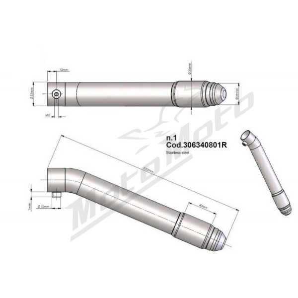 LEOVINCE DB Killer Insert BMW R 1100 GS 93-99/HONDA CB 500 94-95