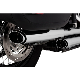 VANCE & HINES Twin Slash Slip-On Mufflers Harley Davidson FLDE/ LFHC / FLHCS / FLI 1750-1868 18-24