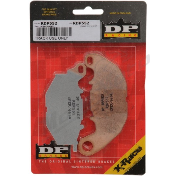 DP BRAKES RDP X-Race Titanium Sintered Brake Pads Yamaha CZD / MT-03 / YP / YZF 125-300cc 15-24