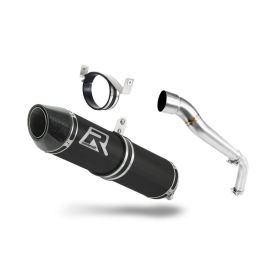 Honda CBR 600RR 2007-2012 Dominator Exhaust Silencer Muffler HP2 BLACK + dB killer