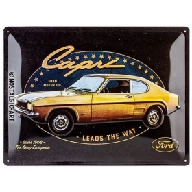 Metal tin sign FORD CAPRI 30x40