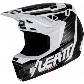 Leatt 7.5 Ghost Motocross Helmet + Leatt 4.5 Velocity Iriz Goggles