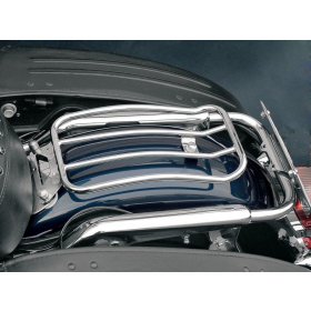 MOTHERWELL Luggage Rack Chrome 30x18cm Harley Davidson FLHR / FLHT / FLHTCU / FLHX / FLTRI / FLTRXSE 1340/1977 96-24