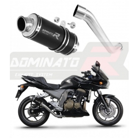 Exhaust kit Dominator GP1 BLACK Kawasaki Z750 2004 - 2006