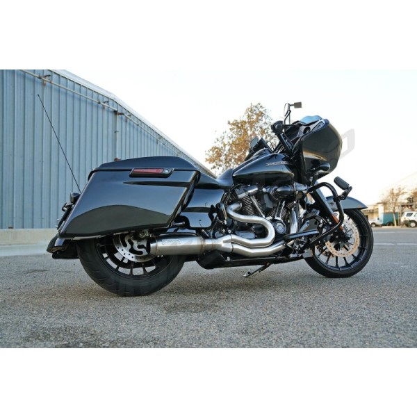 BASSANI XHAUST 2-into-1 Mid-Length Exhaust System Harley Davidson 1750-1923cc 2017-2025