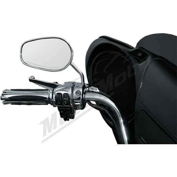 KURYAKYN Mirror Stem Extenders chrome 2pcs Harley Davidson