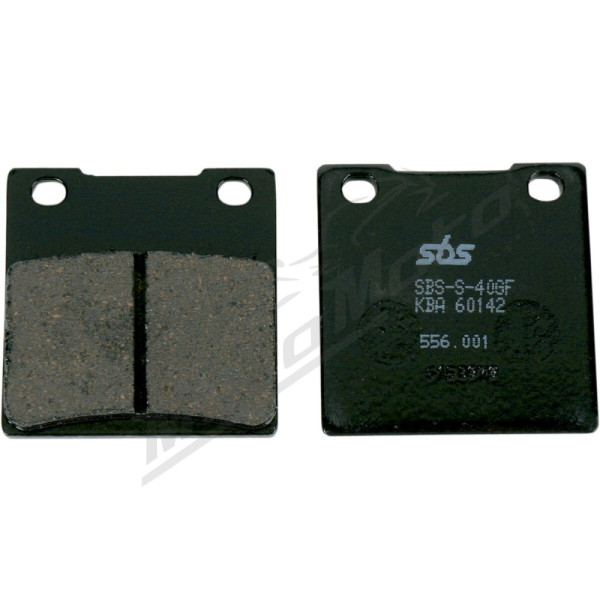 SBS HF Street 556HF Ceramic Organic Brake Pads Kawasaki / Suzuki 125-1300cc 79-08