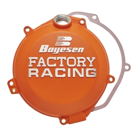 BOYESEN Factory Racing Clutch Cover Orange Husqvarna TC85