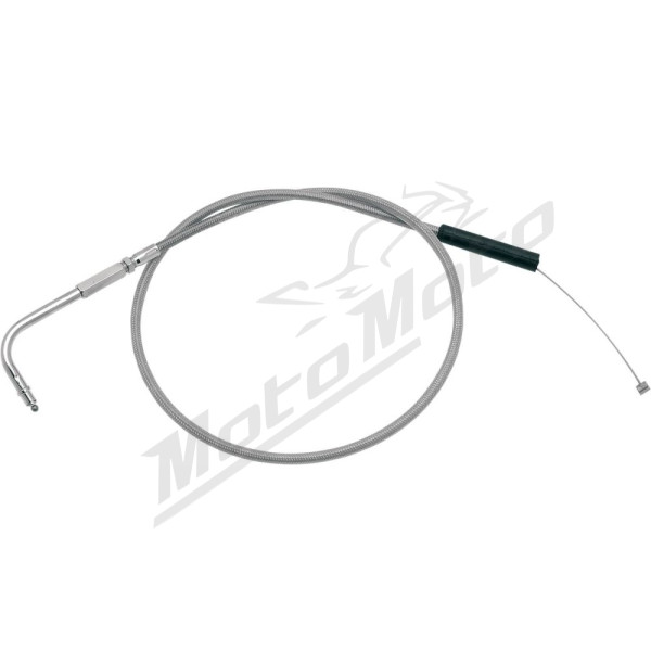 MOTION PRO Armor Coat Stainless Steel Throttle Cable Harley Davidson FLHRI / FLHT / FLHX / FLTR / FLTRI 1450-1584 02-07