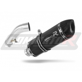 BMW R1200R 2006 - 2009 Exhaust Silencer Muffler HP1 BLACK + dB killer medium