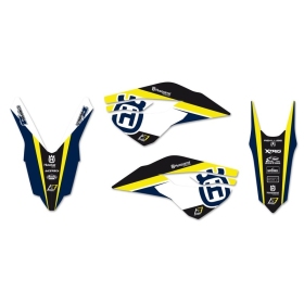 BLACKBIRD Dream Graphic 4 pilnas grafikos rinkinys Husqvarna FC/FE/TC/TE 125-511cc 2009-2016