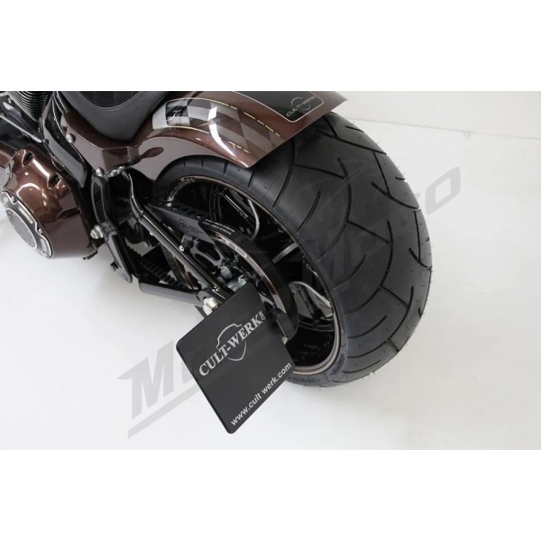 CULT WERK License Plate 170x170mm Harley Davidson 1690-1800cc 2013-2017